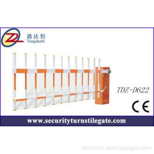 Custom Double fence RS 485 Tubular Barrier Gates / Traffic